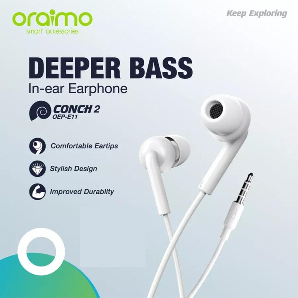 Oraimo Conch 2  Earphones (OEP-E11) view 3