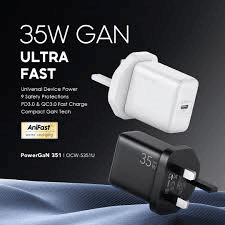 Oraimo Type C Charger 35 W( PowerGaN 351 OCW-5351U) view 2