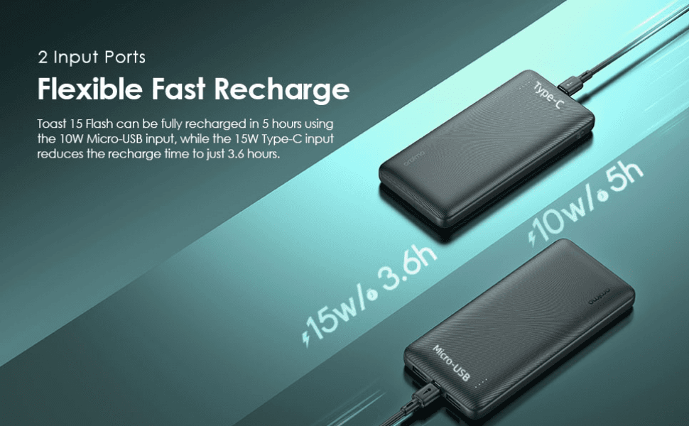 Oraimo Powerbank 10000mAh 15W view 4