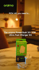 Oraimo Type C Charger 35 W( PowerGaN 351 OCW-5351U) view 3