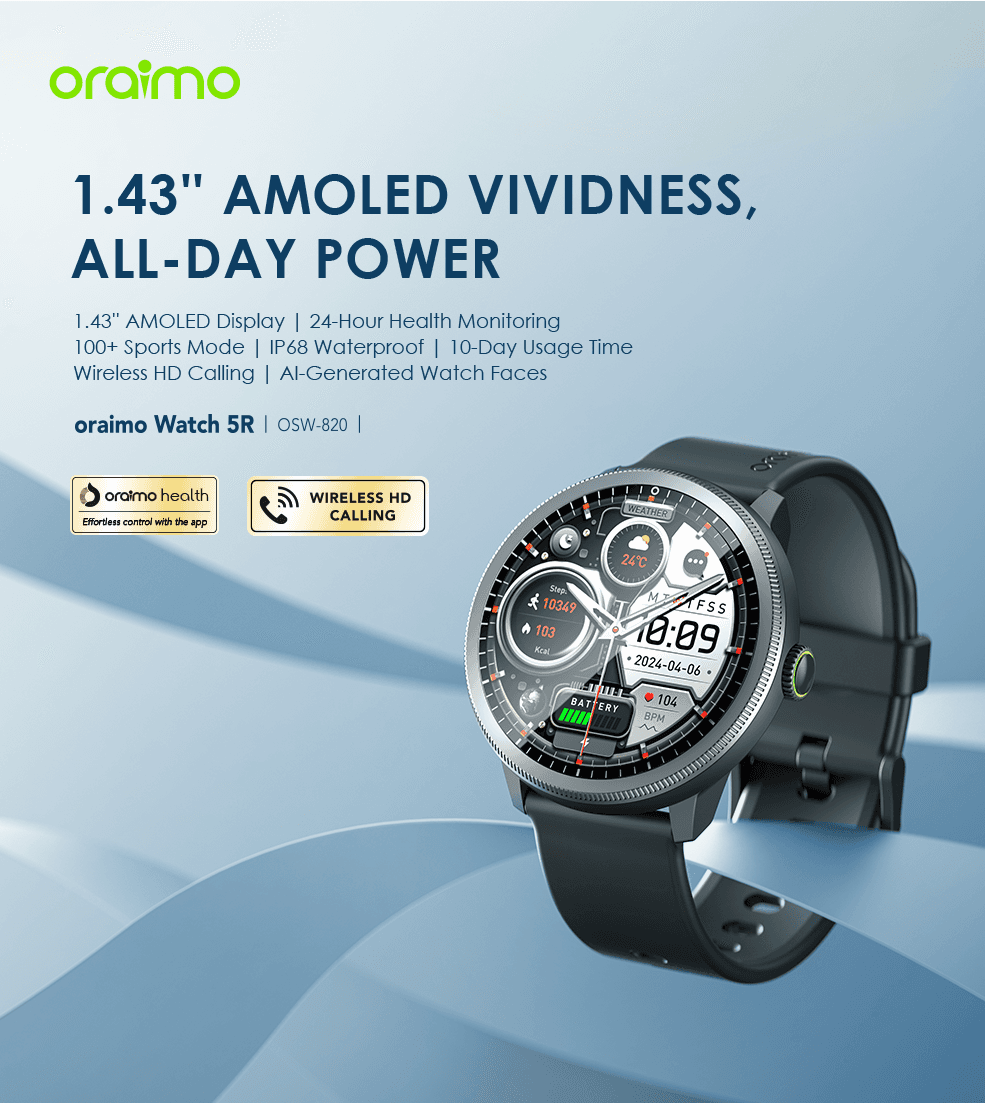 Oraimo Watch 5R (OSW 820) view 4
